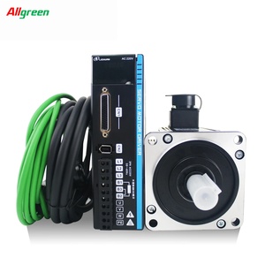 Moteur servo AC Allgreen 1,2 kW 1,5 kW 1,8 kW avec driver 220 V 5 A/6 A 4/5/6 N.m, kit de drivers de moteur servo AC pour CNC et machines automatisées - Product Image 1