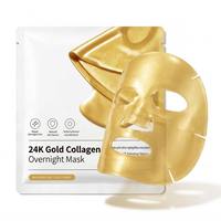 Masque facial au collagène or 24 carats contre les points noirs, masque peel-off anti-points noirs, soin de la peau, nettoyage en profondeur, masque de nuit
