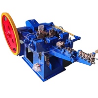 Máquina de fabricación de uñas circular completamente automática de alta velocidad, varios tamaños, características específicas clave, componente de núcleo de Motor de nueva condición