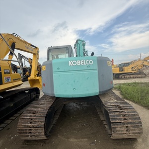 Excavatrice sur chenilles d'occasion japonaise Shengang SK135SR, 13,5 tonnes, excavatrice hydraulique à braquage court, faible nombre d'heures de fonctionnement - Product Image 2