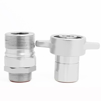 Accouplement rapide hydraulique à vis L3 Remorque de réservoir de camion à benne basculante Accouplement rapide à filetage haute pression de type aile