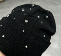 Bonnet tricoté personnalisé avec logo, doux et chaud, pour l'hiver, unisexe, pour le quotidien et les fêtes
