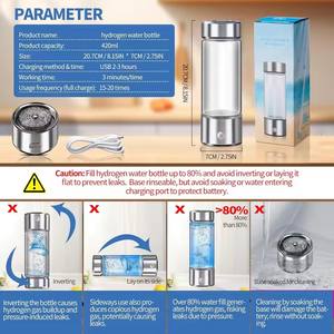 Venta al por Mayor de Nuevas Llegadas, Generador de Iones Ionfarms con Logotipo Personalizado, Taza Portátil Rica en Hidrógeno - Product Image 5