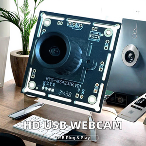 2 ميجابكسل ضوء النجوم USB وحدة كاميرا عالية الدقة مع عدسة تشويه بزاوية واسعة P متوافقة مع ويندوز أندرويد التوت <span class=keywords><strong>Pi</strong></span> 4231B-2MP - Product Image 2