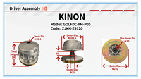 Ensemble d'embrayage primaire EZGO P05 ZJKH-Z9120 GOLFDC-YM-P05 pour voiturette de golf, VTT, UTV – Pièces de rechange pour embrayage de transmission