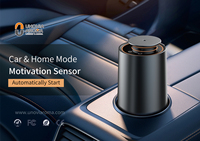 Diffuseur d'air frais portable en métal pour voiture, rechargeable par USB, écologique, pour huiles essentielles et aromathérapie