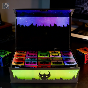 Último Modelo Personalizable, Caja <span class=keywords><strong>de</strong></span> Embalaje Vacía para Donuts FRYD 1G, Caja con Forma <span class=keywords><strong>de</strong></span> <span class=keywords><strong>Libro</strong></span> - Product Image 1