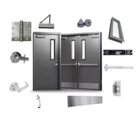 Porte en acier ignifuge - Porte métallique de qualité supérieure pour répondre aux normes de sécurité incendie