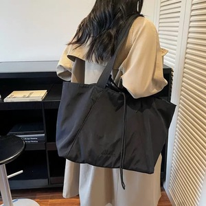 <span class=keywords><strong>Bolsos</strong></span> de Mano de Nailon para Mujer, de Alta Calidad, Estilo Retro, Gran Capacidad, Bolso de Hombro Simple y Moderno para Compras - Product Image 5