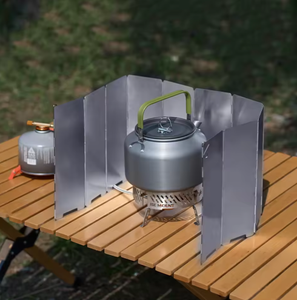 Paravento di Sicurezza in Lega di Alluminio per Caccia all'Aperto, Portatile, Ultra-leggero, Pieghevole, <span class=keywords><strong>a</strong></span> Sgancio Rapido, Durevole, con Sistema <span class=keywords><strong>MOLLE</strong></span> - Product Image 1