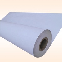 Rollo de papel de impresión de plóter blanco de 60gsm utilizado en la sala de corte de la fábrica de prendas de vestir