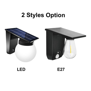 Lámpara Solar <span class=keywords><strong>de</strong></span> Pared para Exteriores, Impermeable IP65, Lámpara <span class=keywords><strong>de</strong></span> Jardín LED, Aplique <span class=keywords><strong>de</strong></span> Pared con Energía Solar, Luz <span class=keywords><strong>de</strong></span> Porche con Panel <span class=keywords><strong>de</strong></span> 2W, Encendido/Apagado Automático al Anochecer/Amanecer - Product Image 3