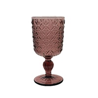 Verre à vin rouge épais gaufré, design moderne et minimaliste, modèle pour la maison, vente en gros d'usine