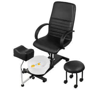 전문 유압 페디큐어 의자 마사지 분지 네일 살롱 스파 의자 간단한 페디큐어 스파 의자