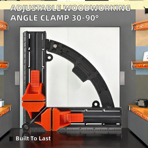 OEM DIY Woodworking Adjustable 30-90 Degree Right Angle <b>Clamp</b> Multi-Function Fixed Picture Frame <b>Clip</b> Plastic Corner GRT6164 GRT - Product Image 2