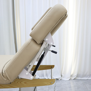 Table de massage électrique inclinable de luxe <span class=keywords><strong>pour</strong></span> salon de beauté, moderne, 4 moteurs, lit de spa facial incurvé <span class=keywords><strong>pour</strong></span> esthéticienne avec éclairage - Product Image 5