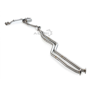 Système d'échappement haute performance en <span class=keywords><strong>acier</strong></span> inoxydable pour BMW 118i E87 2.0T 2006-2010, silencieux et tuyau d'échappement cat-back unilatéral – Ventes Flash - Product Image 1