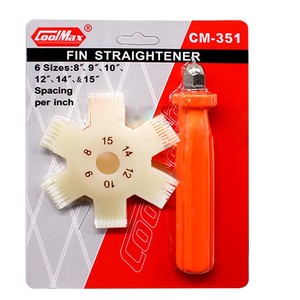 Brosse à dents pour radiateur Gemi CM-351 CM-352, outil de nettoyage pour climatiseur et condenseur de réfrigérateur - Product Image 5