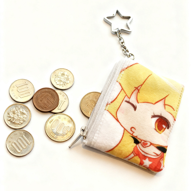 Maltytown Custom Plush Keychain Coin Purse Personalized Photo Printed Soft Mini Wallet Small Storage Pouch Promotional Gift