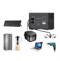 Precio barato superventas carga rápida fabricante ligero Lifepo4 Ups Tragbare Powerstation generador solar 1500W 1488wh