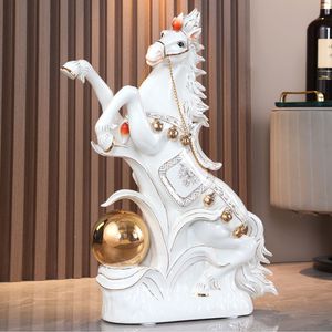 Artisanat céramique du zodiaque « Succès et Fortune » pour mobilier de bureau, décoration intérieure, cérémonie d'inauguration, meuble bar, articles de décoration - Product Image 5