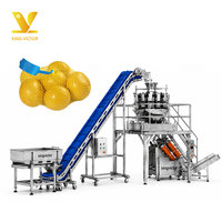 Automatische citrusnetzakverpakkingsmachine voor sinaasappel-, citroen- en limoenverpakkingen