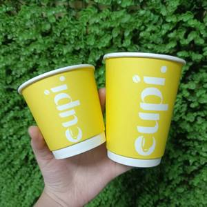 AT PACK 4oz 8oz 10oz 12oz 16oz 20oz 24oz Pink Coffee Cups Disposable Paper Coffee Cups With Lids - Product Image 2