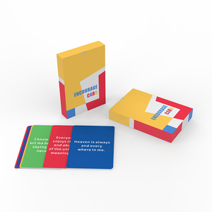 OEM Tùy Chỉnh In Ấn Học Tập Thẻ <span class=keywords><strong>Flash</strong></span> Đầy Đủ Màu Sắc Tarot Thẻ Khẳng Định Boong Cho Trò Chơi Chơi In Thẻ Chơi - Product Image 6