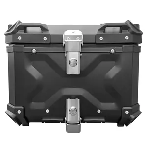 High-end Top Case 25L/35L/45L/55L/65L/80L/100L Motorcycle Top Box Universal Alloy box Motorbike tail boxes