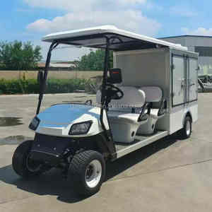Usine de Noël 2 <span class=keywords><strong>places</strong></span> avec boîte de chargement Chariot de golf Chariot <span class=keywords><strong>utilitaire</strong></span> Voiture de club Voiture de chasse Chariot de golf électrique - Product Image 3