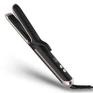 1 में 2 ठंडी हवा बाल Straightener बाल Curler के लिए लंबे समय से स्थायी Styler