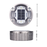 Lampu penanda tanah bertenaga surya IP68-Certified untuk jalur masuk luar ruangan dan jalur pejalan kaki