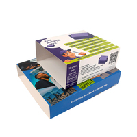 Manchon de boîte violet imprimé personnalisé Produits d'alimentation Manchons de carte en papier Fabricant d'emballage