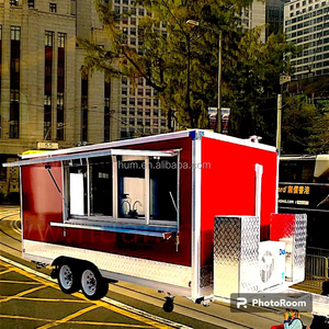 Quiosco Móvil para Café y Pizza, Remolque de Comida, Camión de Helados, Carrito de Comida, Camioneta de Camping, Precio de Fábrica, con Certificación CE - Product Image 4