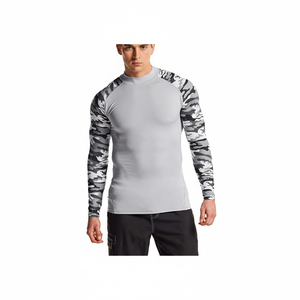 Maillot de bain unisexe à manches longues UPF 50 + Compression Quick Dry Rash Guard pour MMA - Product Image 1