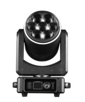 7x60W RGBW 4 en 1 LED Moving Head Zoom Light Pixel Control Vortex Kaleidoscope Effect avec contrôle DMX512 pour hôtel