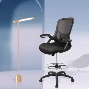 새로운 초안 의자 높이 사무실 의자 서 책상 의자 조절 Footring 메쉬 인체 공학적 컴퓨터 의자