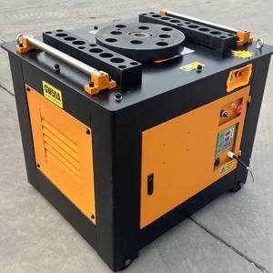 Dobladoras de alambre de barra de refuerzo CNC de energía eléctrica automática de alta calidad Yangneng, máquina dobladora de barras de acero al carbono sólido, núcleo de Motor - Product Image 1