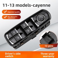 Conjunto de interruptor de control de vidrios automotrices. Interruptor de Coche. Apto para Cayenne, Macan, Panamera. 7PP959858AF