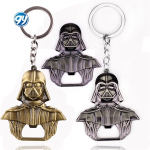 GY Vente directe d'usine Film personnalisé Starwars <span class=keywords><strong>Yoda</strong></span> <span class=keywords><strong>Mandalorian</strong></span> Ouvre-bouteille de bière Porte-clés Autres porte-clés - Product Image 4