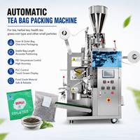 Machine d'emballage automatique haut de gamme pour sachets de thé (intérieur/extérieur) avec étiquette, idéale pour les usines de thé aux herbes
