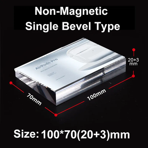 Modern heldere massieve acryl blok acryl fotolijst - Product Image 5