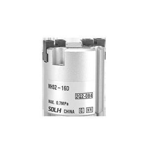 Pinza Neumática de Dos Mordazas MHS2, Cilindro de Sujeción - Product Image 2