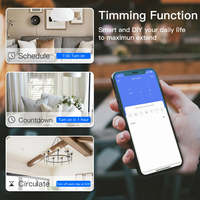ABUK-Prise de courant électrique Tuya Wifi Zigbee, panneau électrique de bricolage, bouton de clic, interrupteur et prise de courant intelligents avec 2 USB C