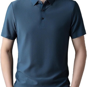 Camiseta de Hombre, Corte Ajustado, Tejido Waffle, con Color y Logotipo Personalizados, Secado Rápido, Antiarrugas, Tejido Transpirable para Uso Casual al Aire Libre - Product Image 3