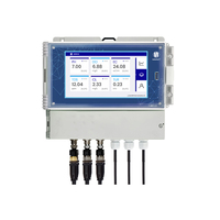 Analyseur en ligne de la qualité de l'eau multiparamètres à écran couleur NOBOTECH PH TDS ORP EC DO CL Turbidité OEM