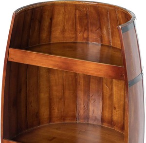 Grand baril en bois <span class=keywords><strong>de</strong></span> décoration créative, armoire à <span class=keywords><strong>vin</strong></span>, étagère à <span class=keywords><strong>vin</strong></span> rouge, <span class=keywords><strong>tonneau</strong></span> en chêne, présentoir <span class=keywords><strong>de</strong></span> vinerie - Product Image 6