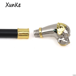 Bastón para caminar de moda de Metal Pug de oro negro desmontable precioso Noble encantador bastones de <span class=keywords><strong>autodefensa</strong></span> - Product Image 6