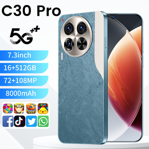 Téléphone portable Tecno C30 <span class=keywords><strong>7</strong></span>.3'' Spark 10 avec lecteur d'empreintes digitales, <span class=keywords><strong>Oppo</strong></span> <span class=keywords><strong>Reno</strong></span> 11 Pro, écran de téléphone portable de haute qualité - Product Image 5