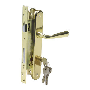 Cerradura de Seguridad Europea OEM 9087 con Pestillo de 4 Pernos, Caja de Cerradura de Seguridad con Pestillos de 4 Pernos, 85 mm de Distancia al <span class=keywords><strong>Centro</strong></span>, 50/60 mm de Distancia al Cerrojo - Product Image 5